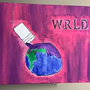 Juice Wrld Lean World Painting